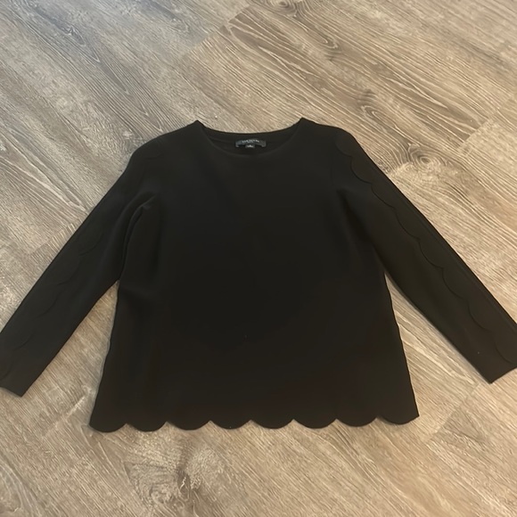 Petite Ann Taylor Black Sweater - Picture 1 of 3
